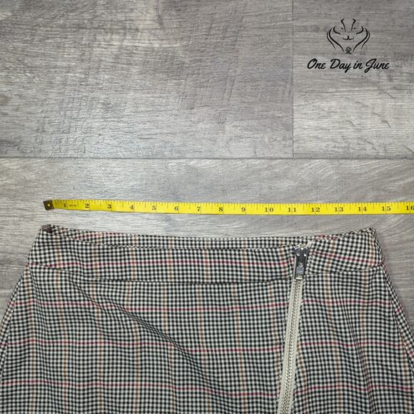 Arizona Jean Co. Juniors Zip Front Mini Skirt Size 11 - Picture 3 of 5